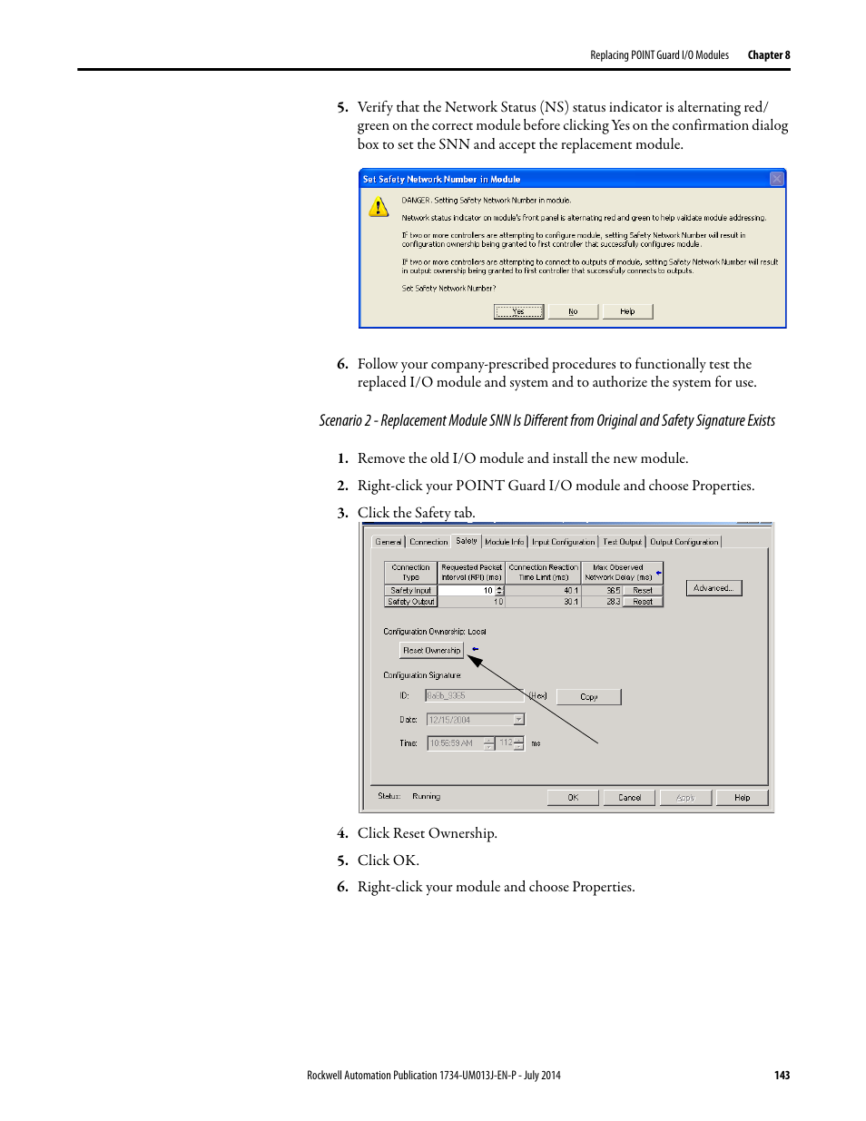 Rockwell Automation 1734-IE4S POINT Guard I/O Safety Modules User Manual User Manual | Page 143 / 212