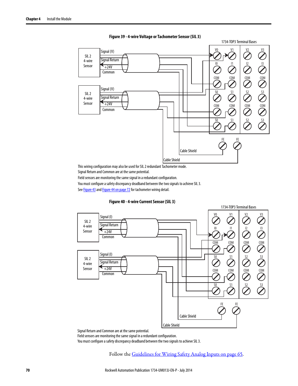 Rockwell Automation 1734-IE4S POINT Guard I/O Safety Modules User Manual User Manual | Page 70 / 212