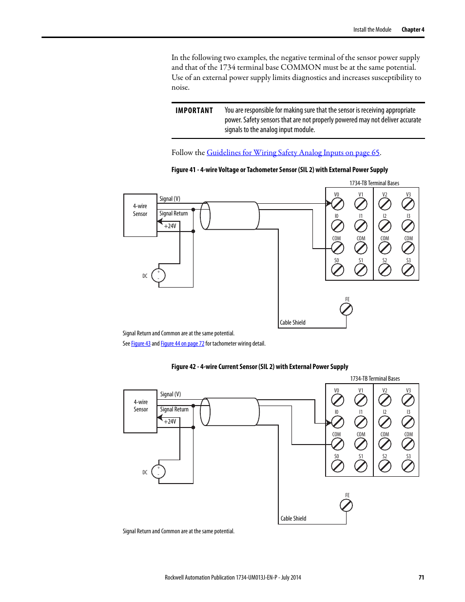 Rockwell Automation 1734-IE4S POINT Guard I/O Safety Modules User Manual User Manual | Page 71 / 212