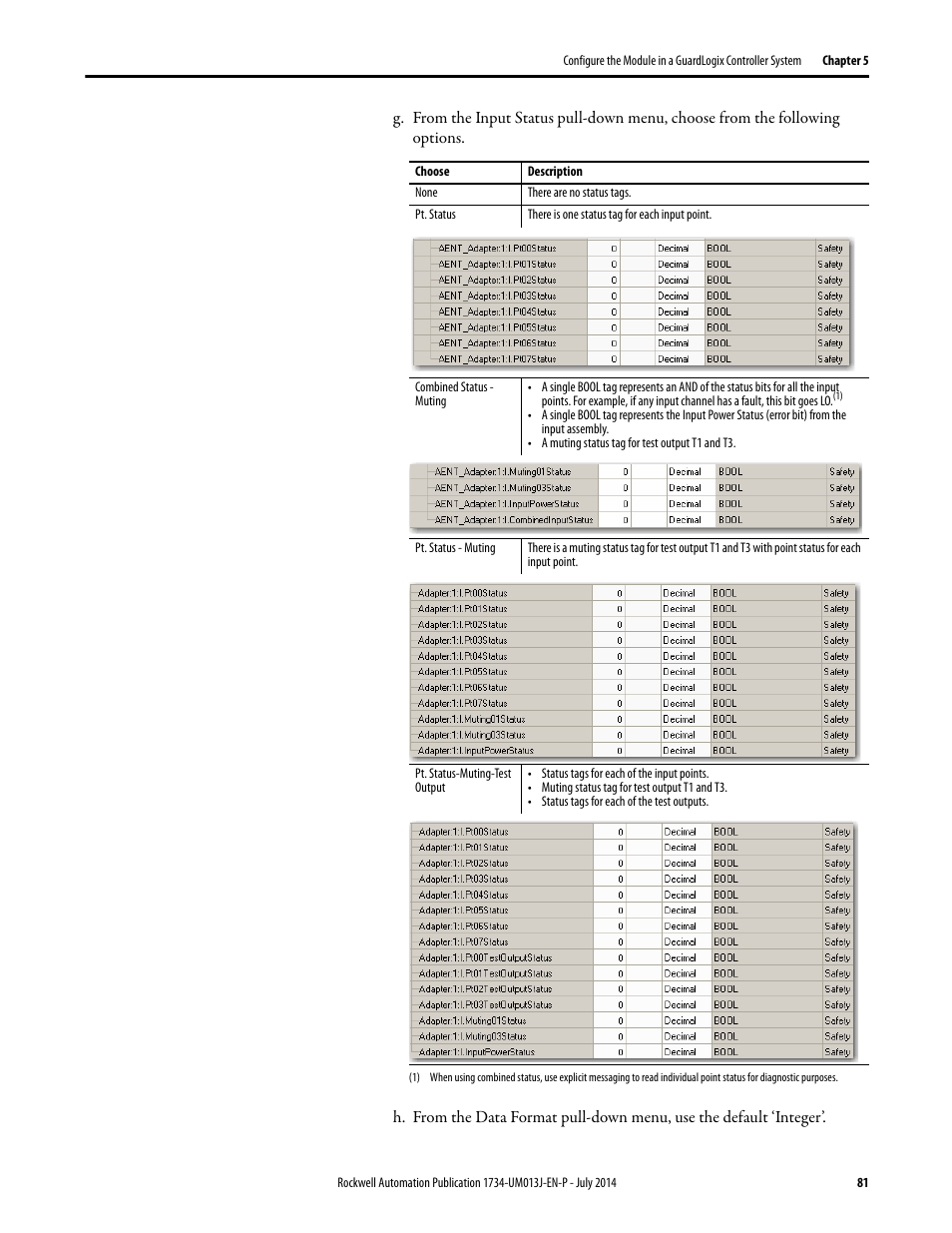 Rockwell Automation 1734-IE4S POINT Guard I/O Safety Modules User Manual User Manual | Page 81 / 212