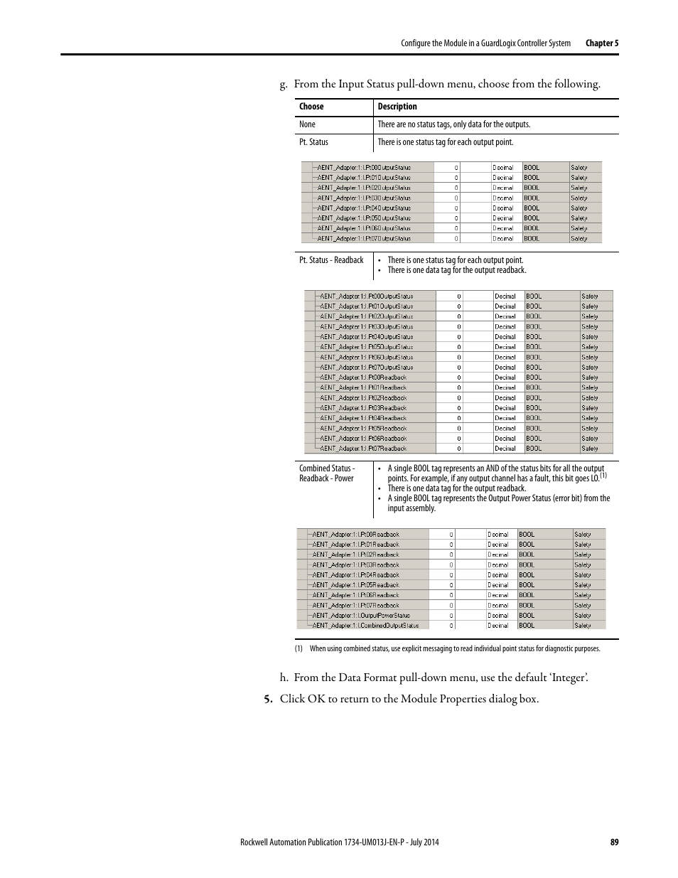 Rockwell Automation 1734-IE4S POINT Guard I/O Safety Modules User Manual User Manual | Page 89 / 212