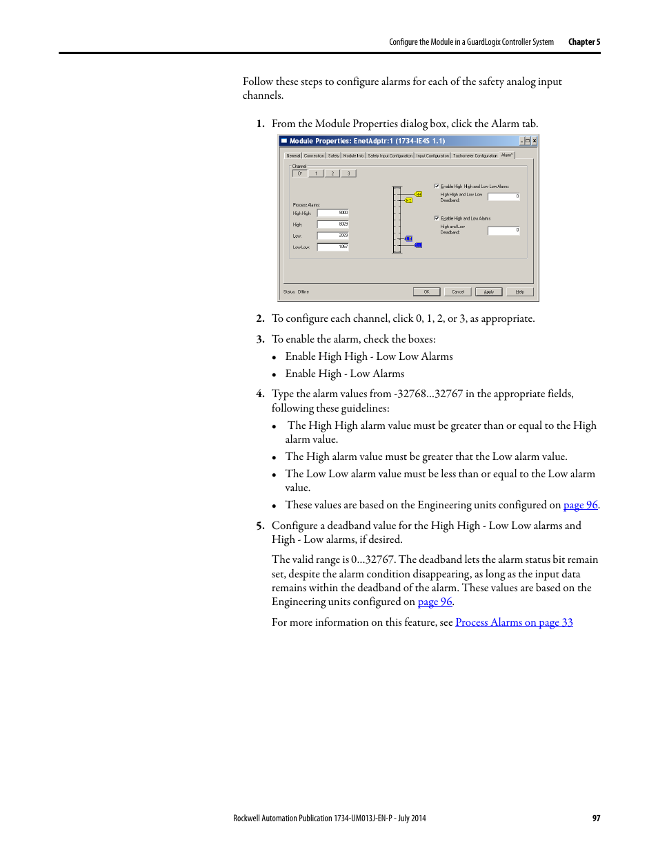 Rockwell Automation 1734-IE4S POINT Guard I/O Safety Modules User Manual User Manual | Page 97 / 212