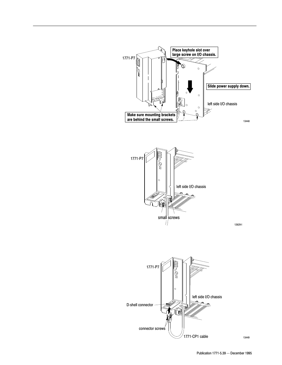 Rockwell Automation 1771-P7 AC(120/220V) 16A Installation Instructions User Manual | Page 5 / 10