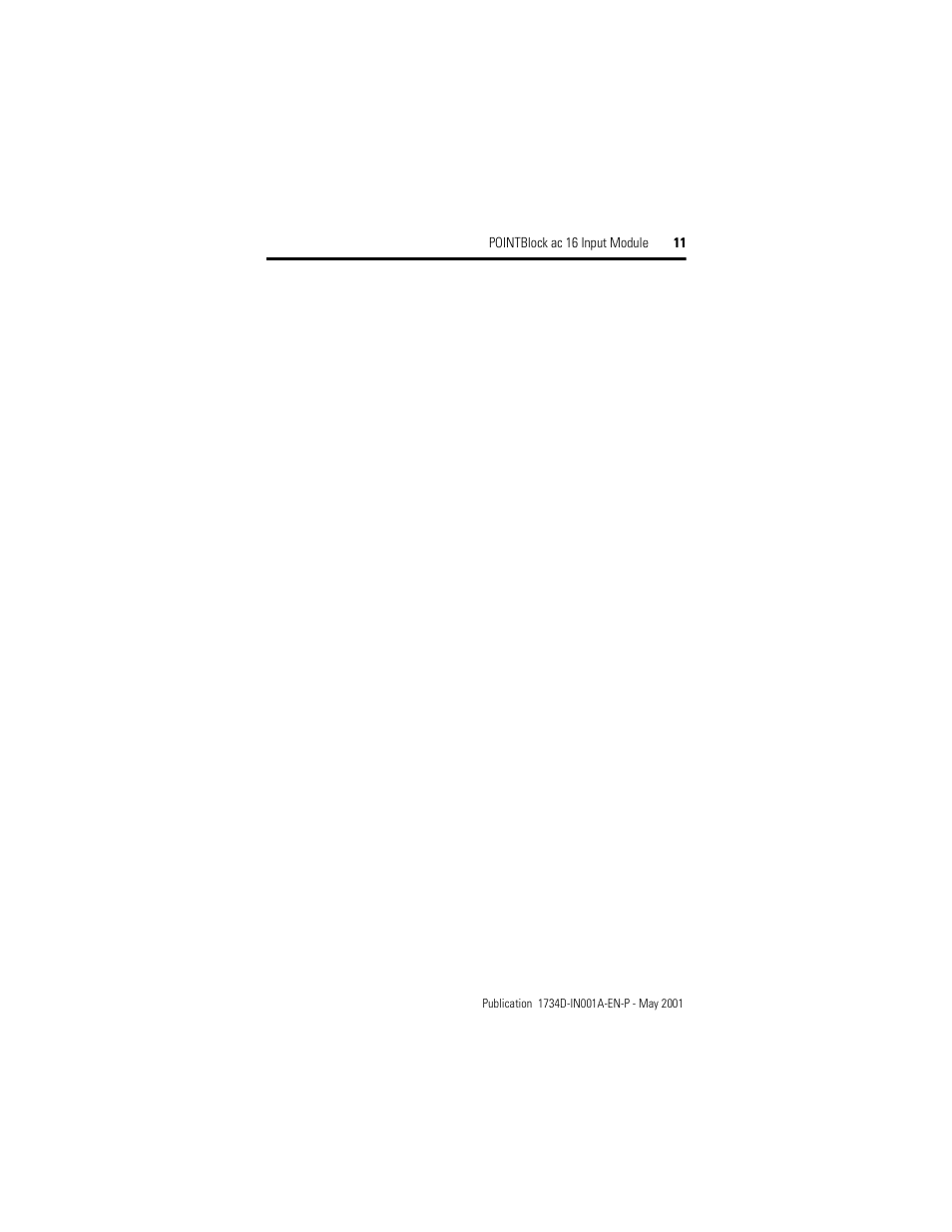 Rockwell Automation 1734D-IA16S PointBlock ac 16-Input Module Installation Notes User Manual | Page 11 / 12