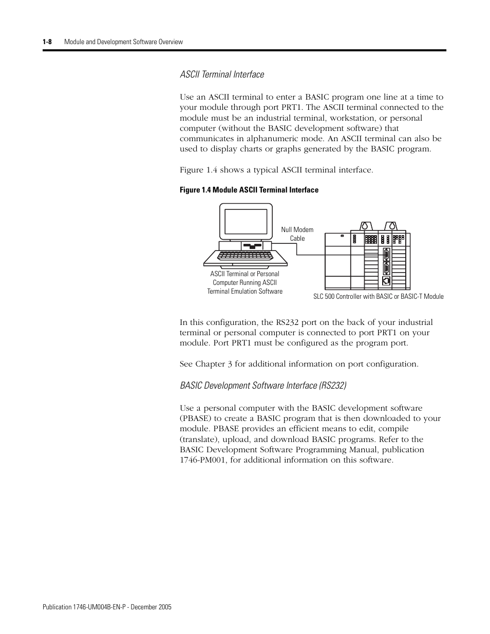 Rockwell Automation 1746-BAS-T SLC 500 Basic Basic-T Modules User Manual | Page 20 / 90