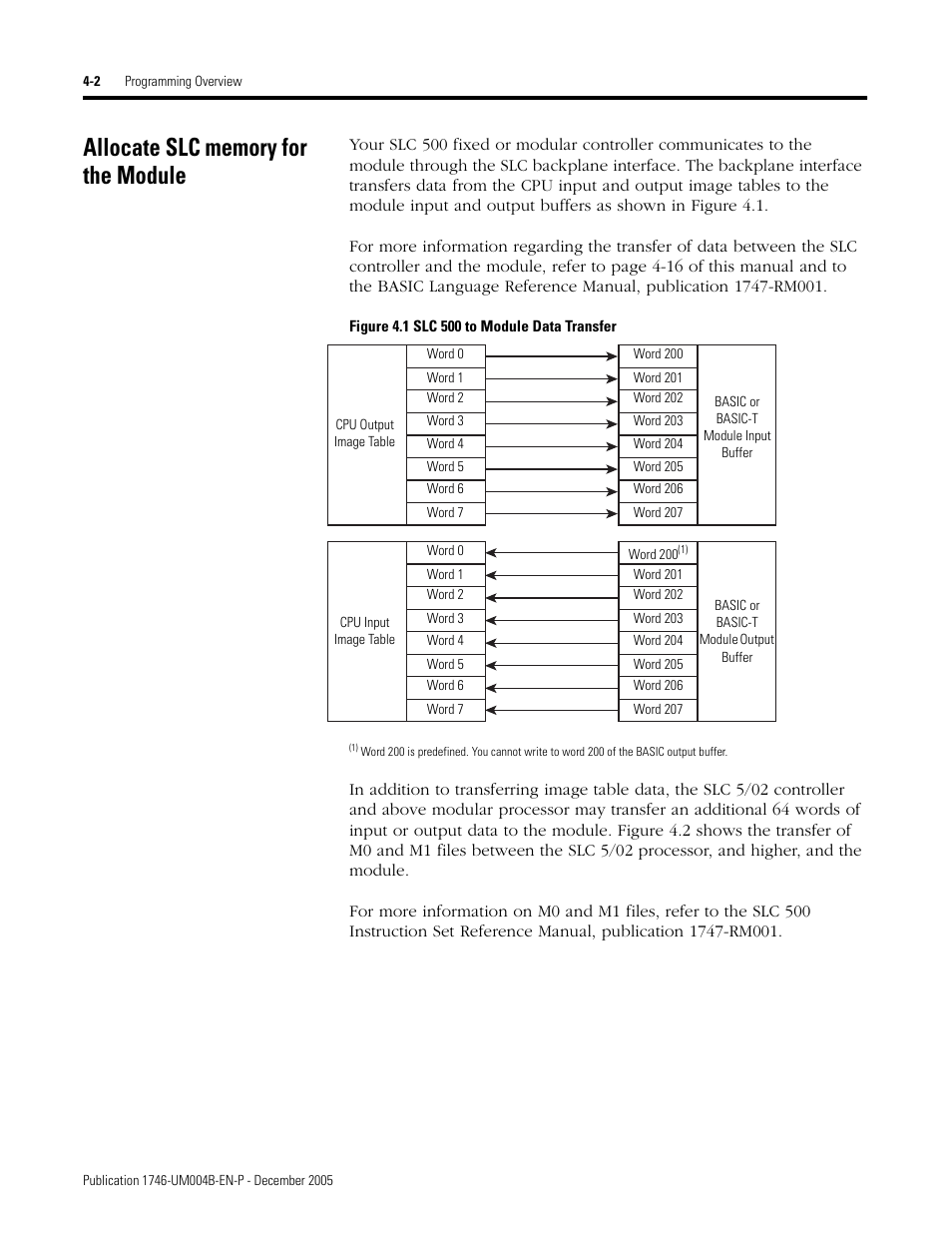 Allocate slc memory for the module, Allocate slc memory for the module -2 | Rockwell Automation 1746-BAS-T SLC 500 Basic Basic-T Modules User Manual | Page 50 / 90