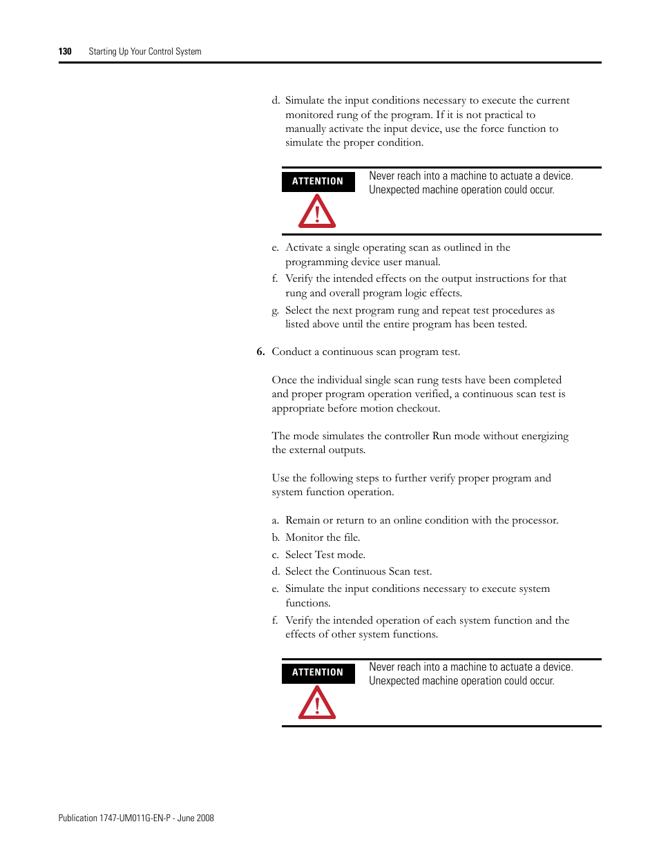 Rockwell Automation 1747-L5xx SLC 500 Modular Hardware Style User Manual User Manual | Page 130 / 296