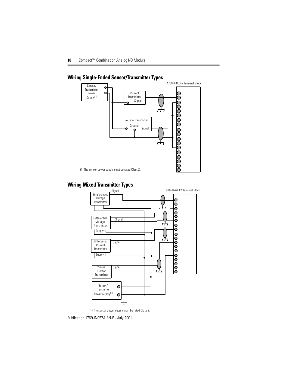 Rockwell Automation 1769-IF4XOF2 Compact Combination Analog Module User Manual | Page 10 / 24