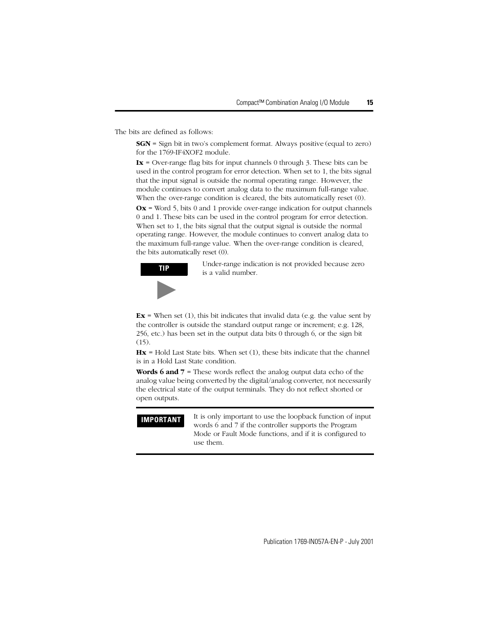 Rockwell Automation 1769-IF4XOF2 Compact Combination Analog Module User Manual | Page 15 / 24
