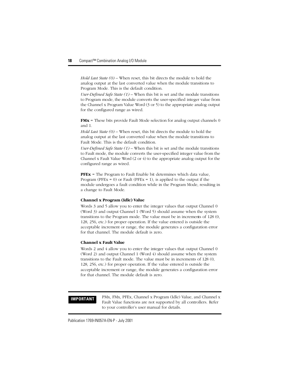 Rockwell Automation 1769-IF4XOF2 Compact Combination Analog Module User Manual | Page 18 / 24
