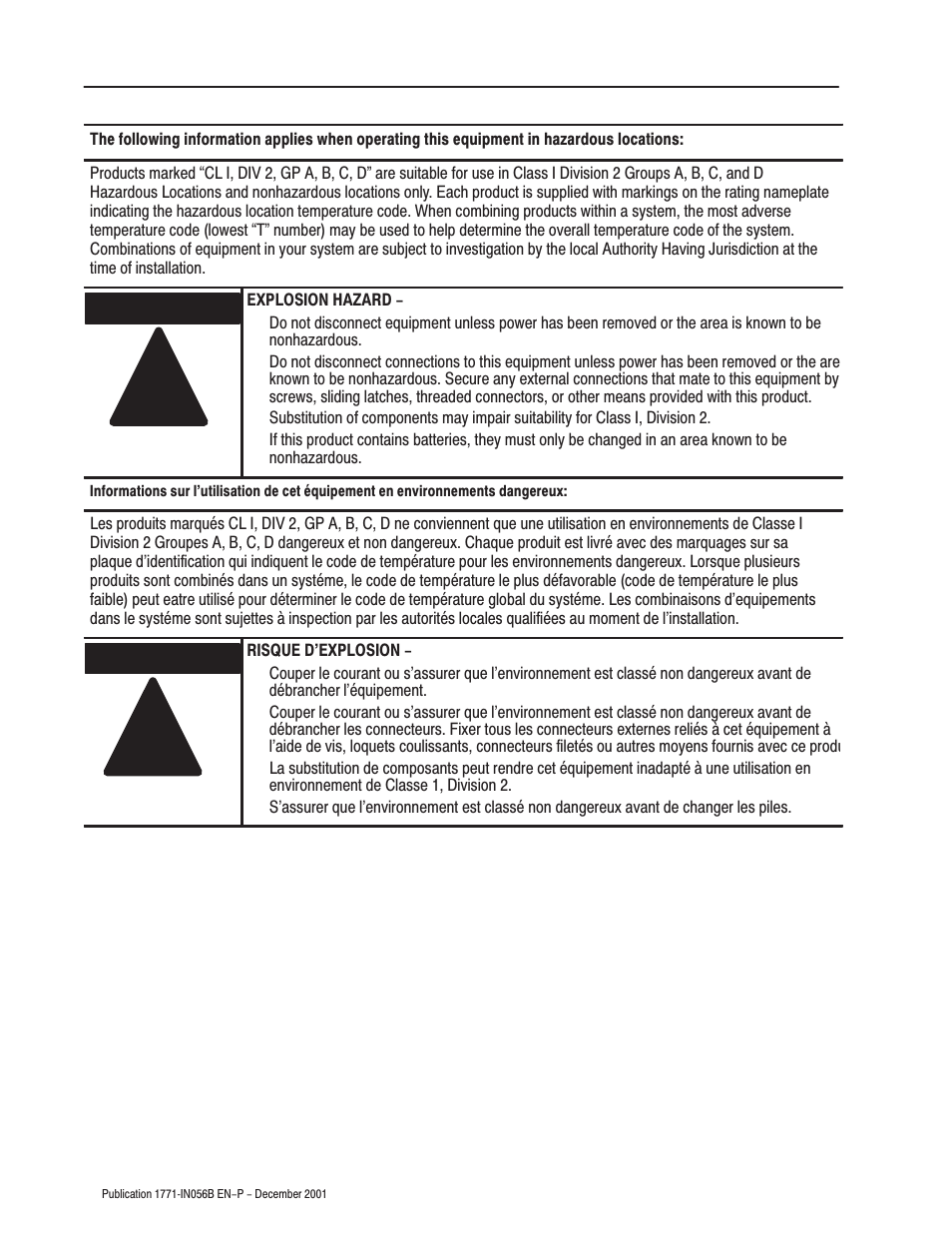 Rockwell Automation 1771-P7 AC (120/220V) 16A Power Supply Installation Instructions User Manual | Page 14 / 16