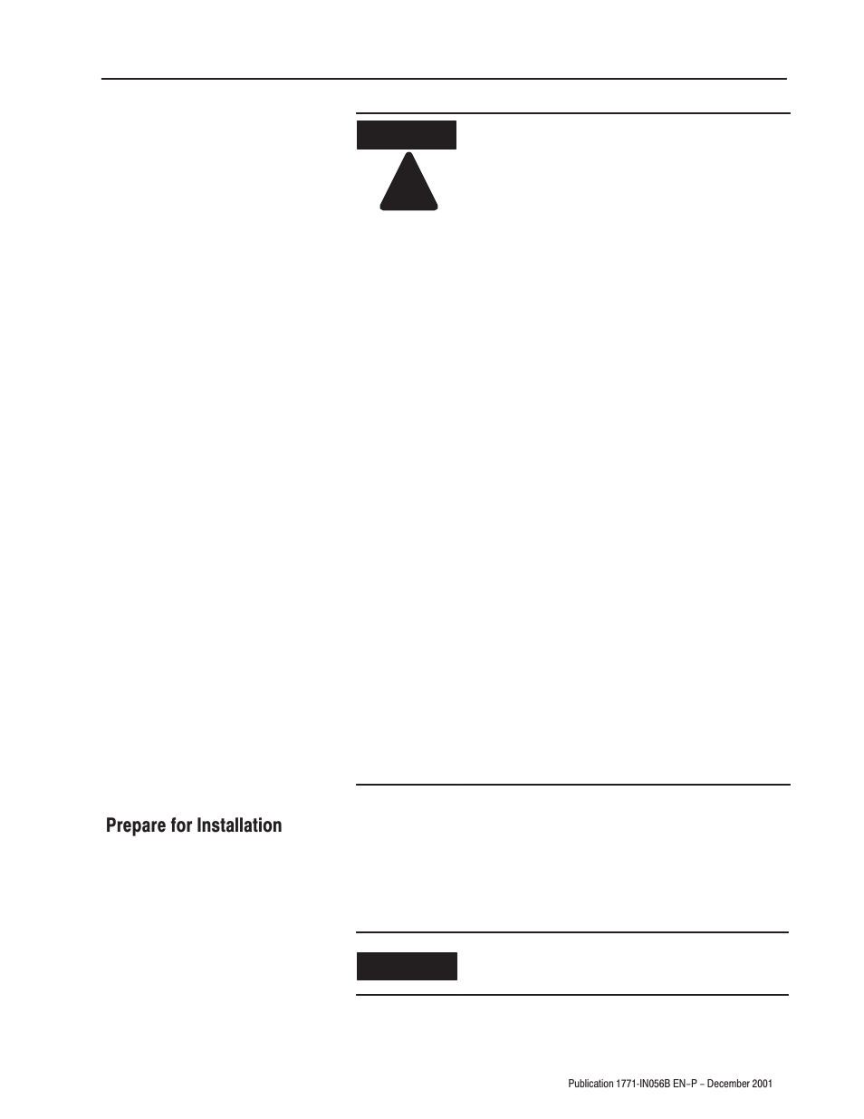 Prepare for installation | Rockwell Automation 1771-P7 AC (120/220V) 16A Power Supply Installation Instructions User Manual | Page 3 / 16