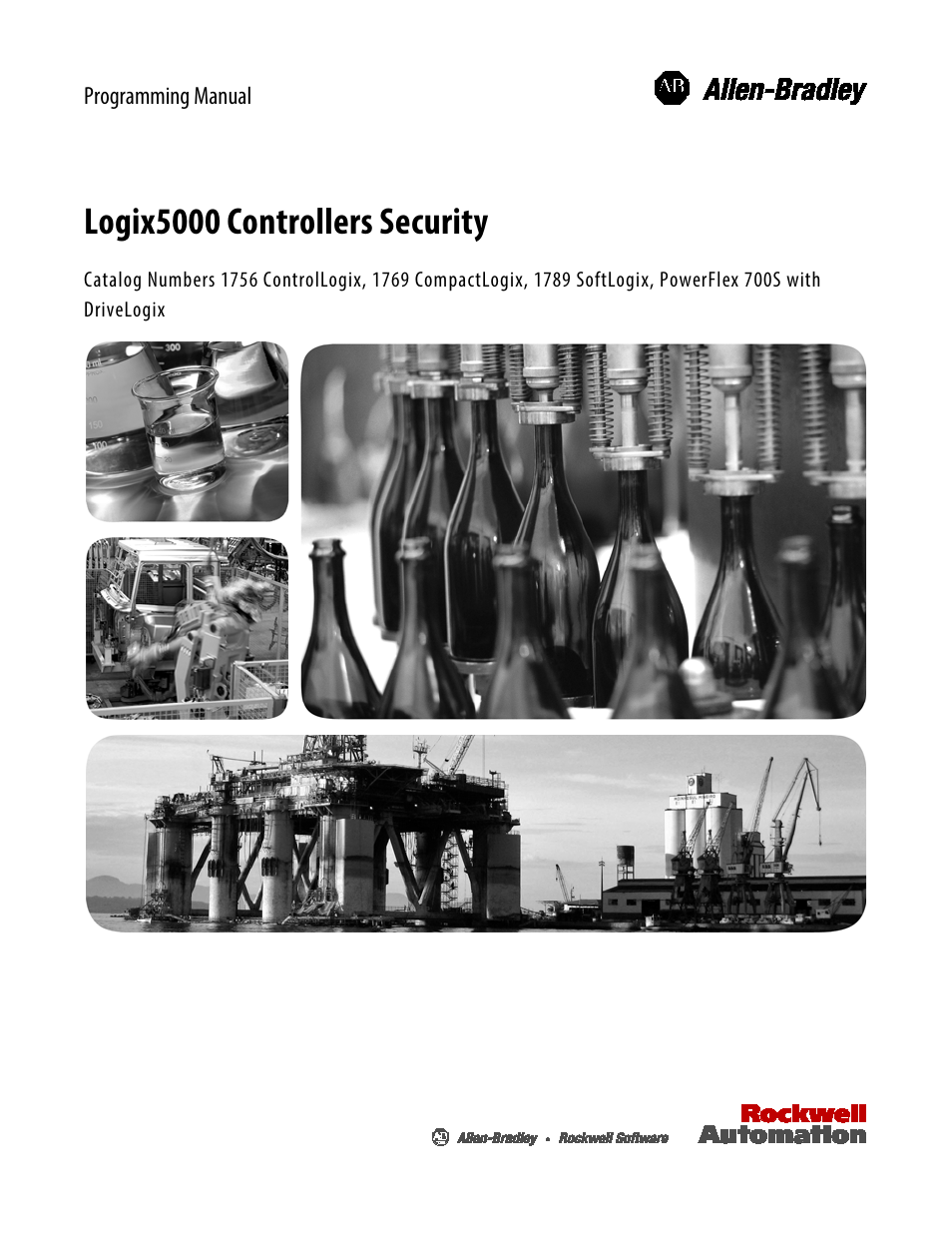 Rockwell Automation Logix5000 Controllers Security Programming Manual User Manual | 63 pages
