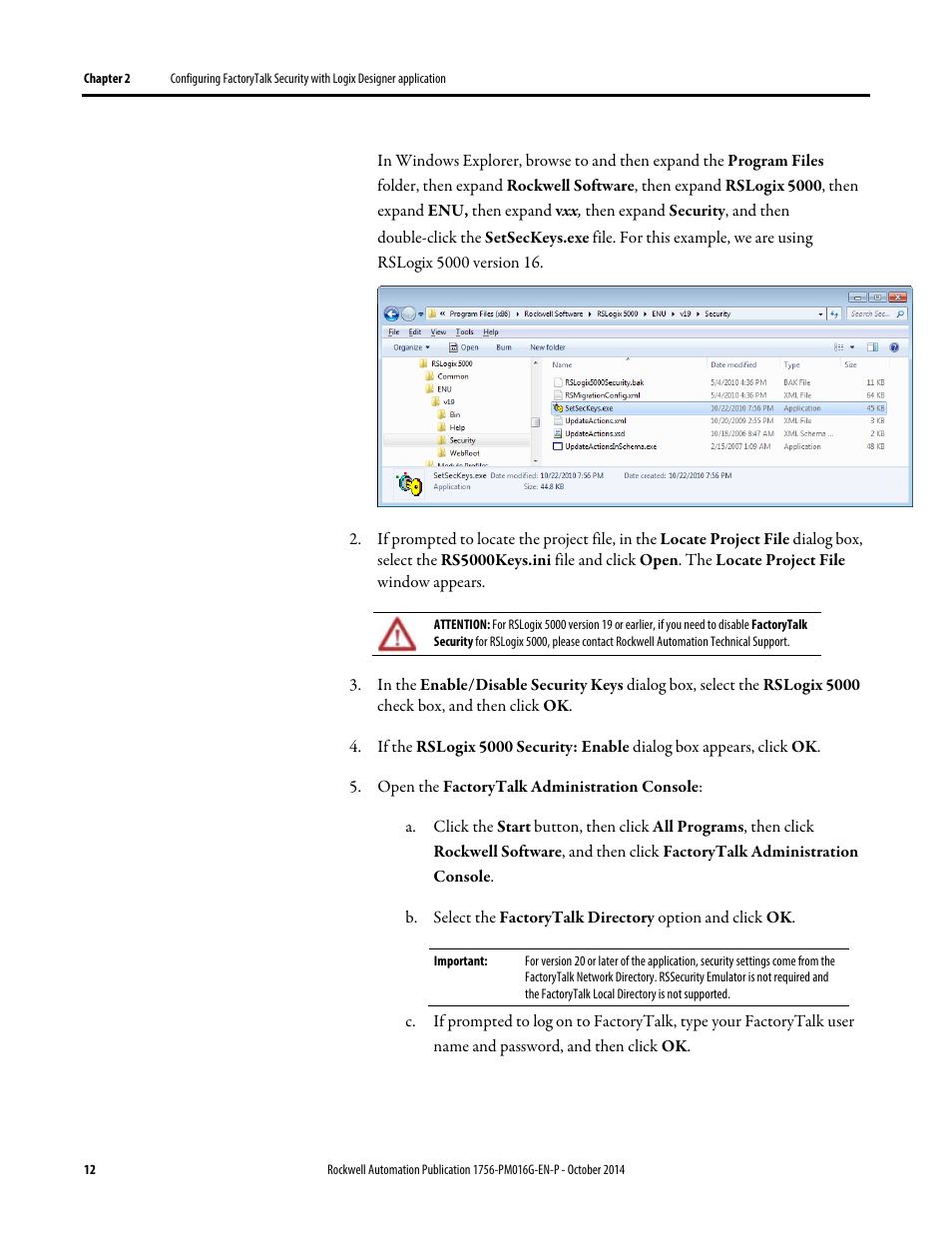 Rockwell Automation Logix5000 Controllers Security Programming Manual User Manual | Page 12 / 63