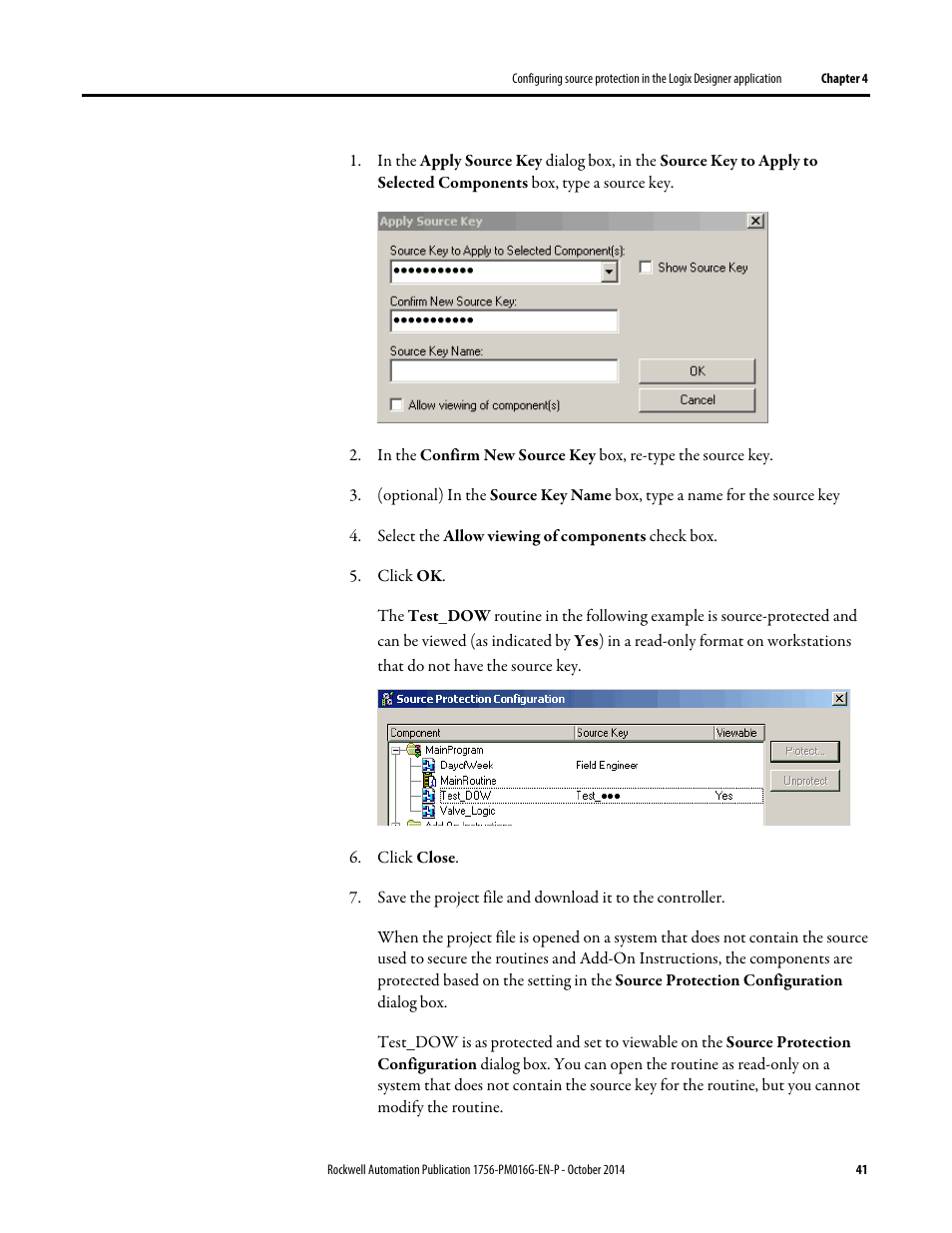 Rockwell Automation Logix5000 Controllers Security Programming Manual User Manual | Page 41 / 63