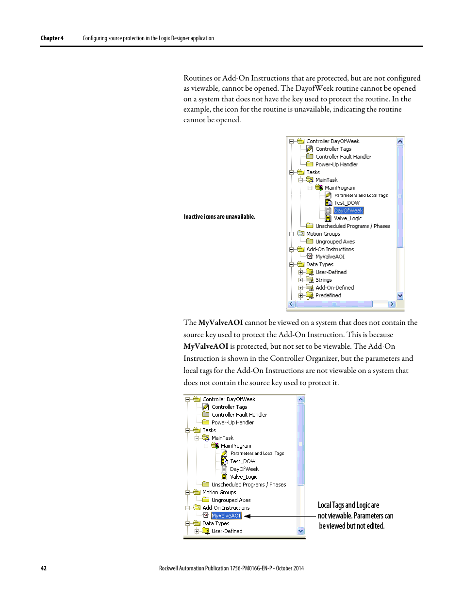 Rockwell Automation Logix5000 Controllers Security Programming Manual User Manual | Page 42 / 63