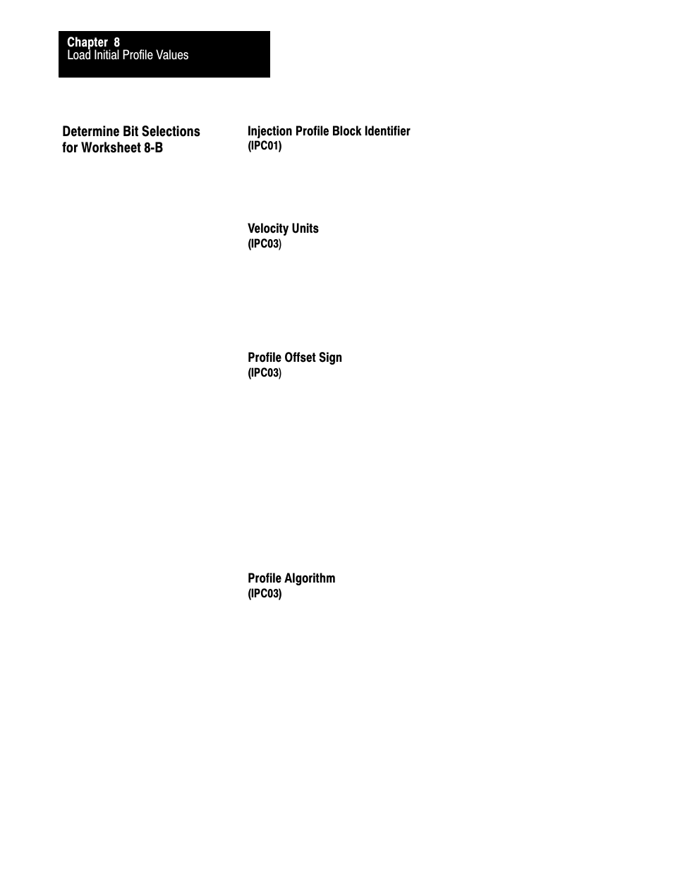 8ć12 | Rockwell Automation 1771-QDC, D17716.5.86(Passport) PLASTIC MOLDING MODULE User Manual | Page 133 / 289