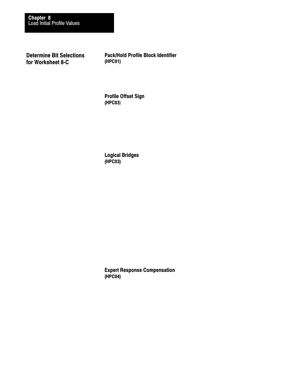 8ć20 | Rockwell Automation 1771-QDC, D17716.5.86(Passport) PLASTIC MOLDING MODULE User Manual | Page 141 / 289