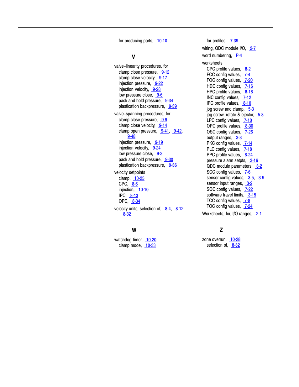 Rockwell Automation 1771-QDC, D17716.5.86(Passport) PLASTIC MOLDING MODULE User Manual | Page 288 / 289