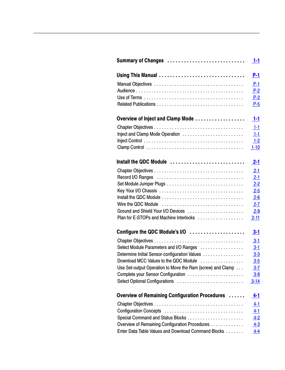 Rockwell Automation 1771-QDC, D17716.5.86(Passport) PLASTIC MOLDING MODULE User Manual | Page 4 / 289