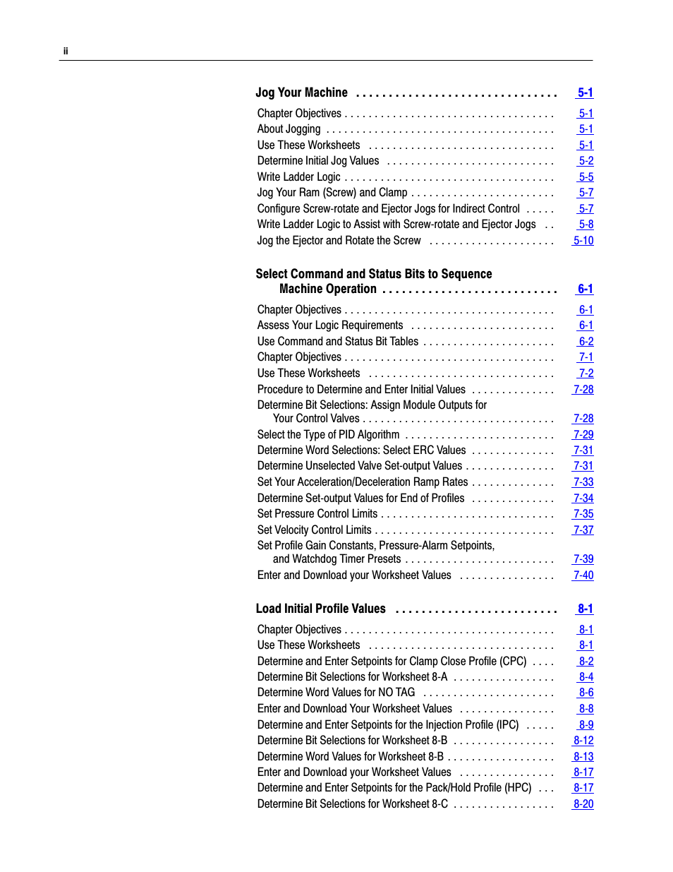 Rockwell Automation 1771-QDC, D17716.5.86(Passport) PLASTIC MOLDING MODULE User Manual | Page 5 / 289