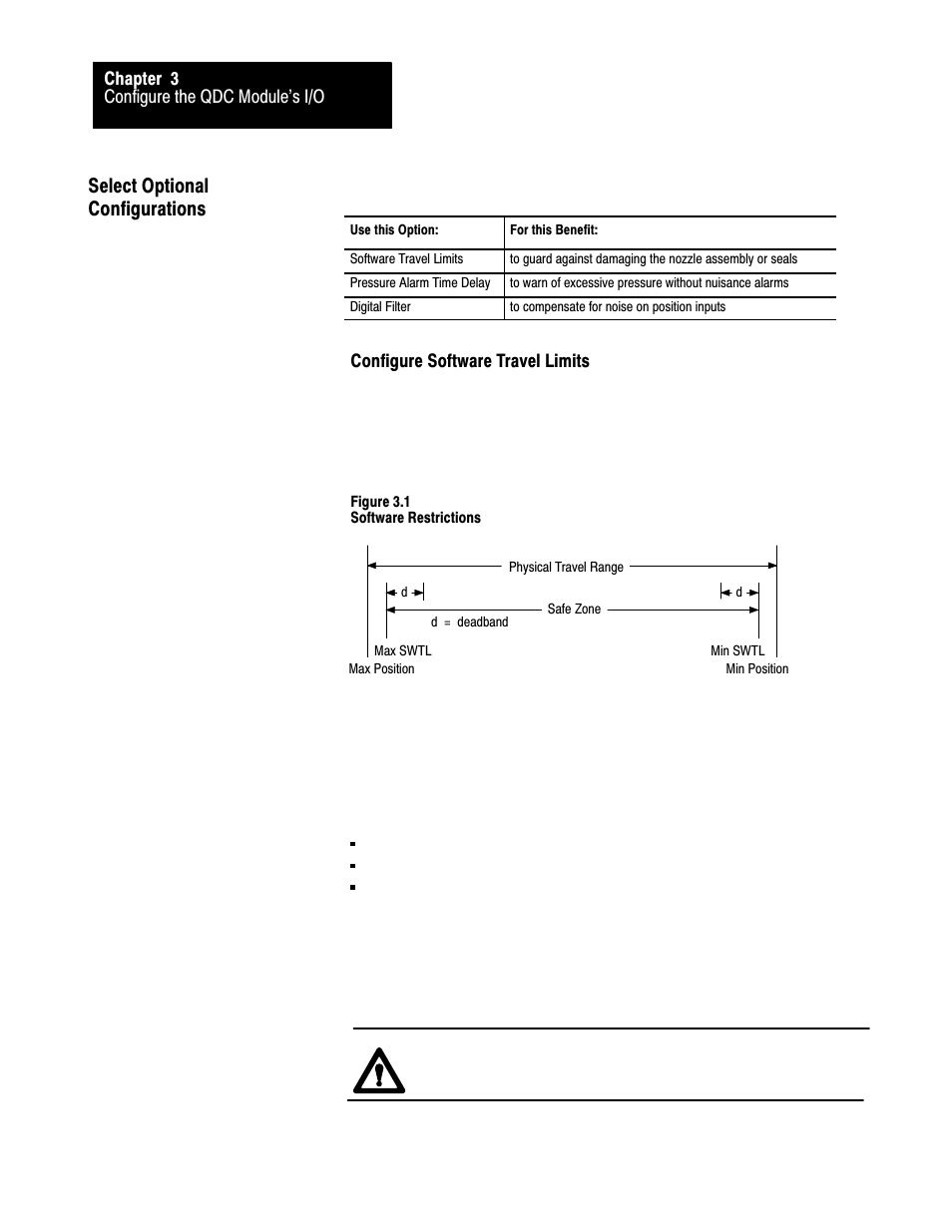 3ć14, Select optional configurations | Rockwell Automation 1771-QDC, D17716.5.86(Passport) PLASTIC MOLDING MODULE User Manual | Page 52 / 289