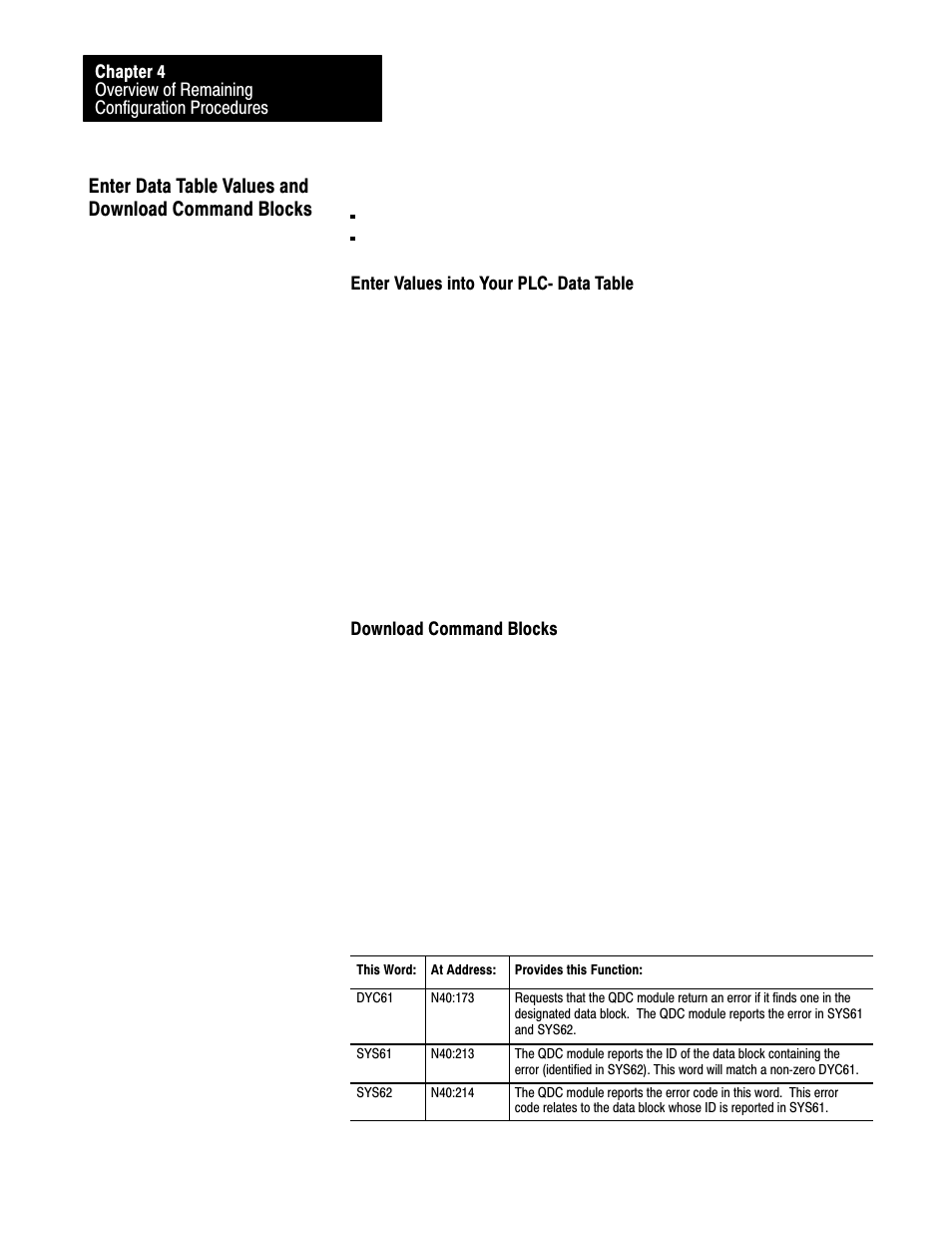 Rockwell Automation 1771-QDC, D17716.5.86(Passport) PLASTIC MOLDING MODULE User Manual | Page 59 / 289