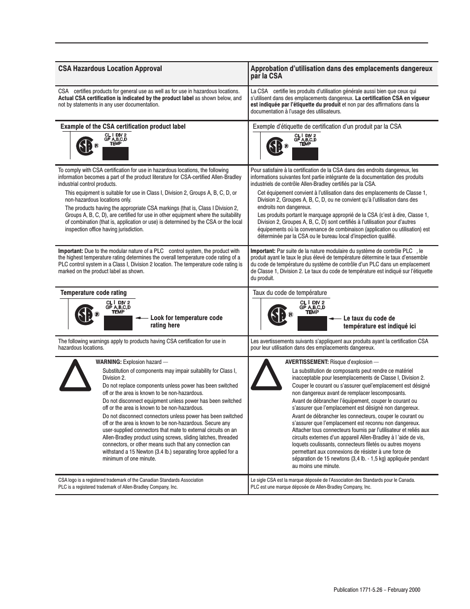 Rockwell Automation 1771-OMD AC(220V) Output Mod Installation Instructions User Manual | Page 11 / 12