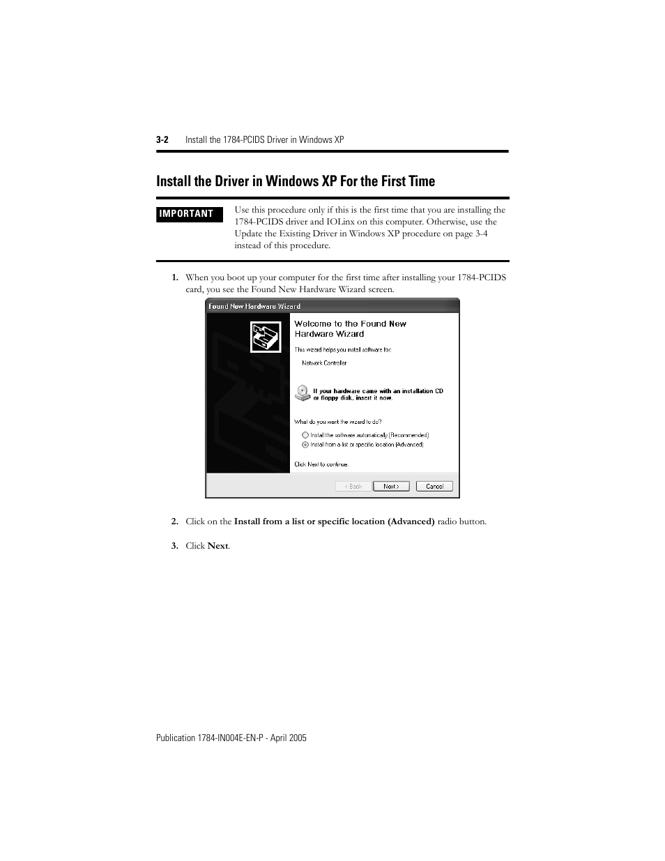 Rockwell Automation 1784-PCIDS DeviceNet PCI Communication Interface Card User Manual | Page 20 / 68