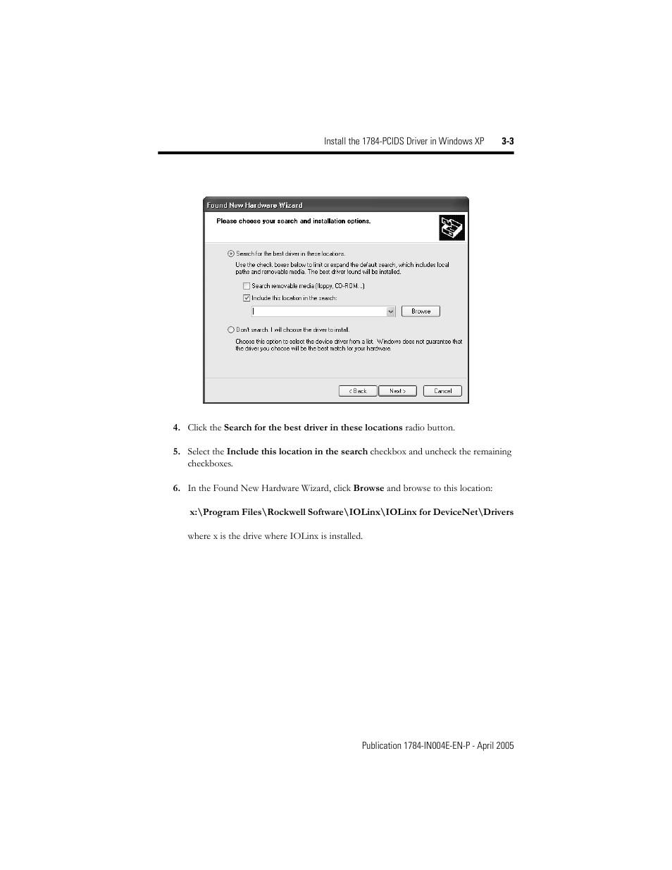 Rockwell Automation 1784-PCIDS DeviceNet PCI Communication Interface Card User Manual | Page 21 / 68