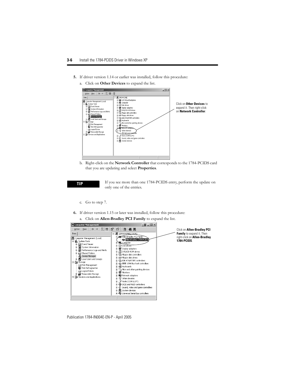 Rockwell Automation 1784-PCIDS DeviceNet PCI Communication Interface Card User Manual | Page 24 / 68
