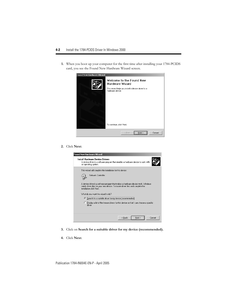 Rockwell Automation 1784-PCIDS DeviceNet PCI Communication Interface Card User Manual | Page 30 / 68