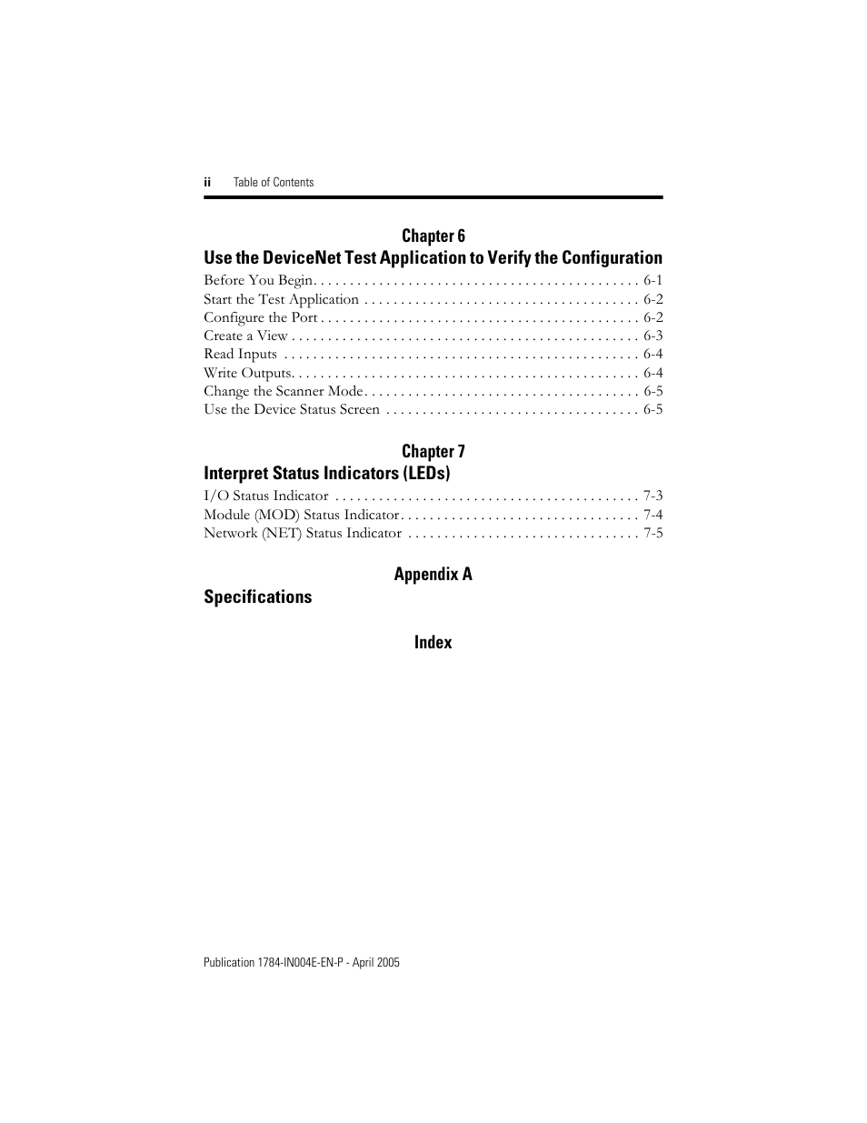 Rockwell Automation 1784-PCIDS DeviceNet PCI Communication Interface Card User Manual | Page 8 / 68