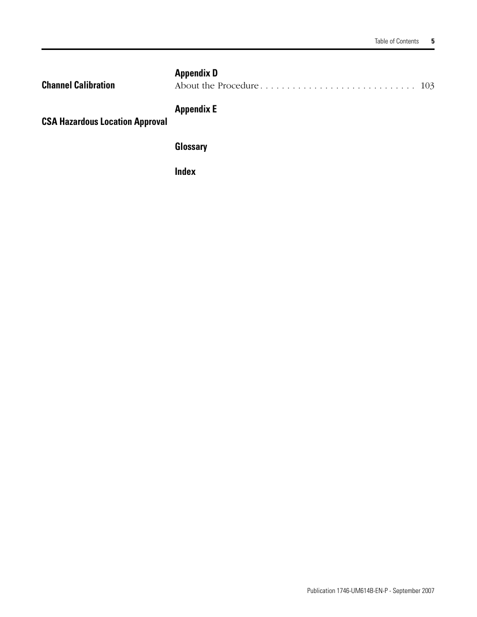 Rockwell Automation 1746-INT4 Thermocouple/MV Isolated/ User Manual User Manual | Page 5 / 116
