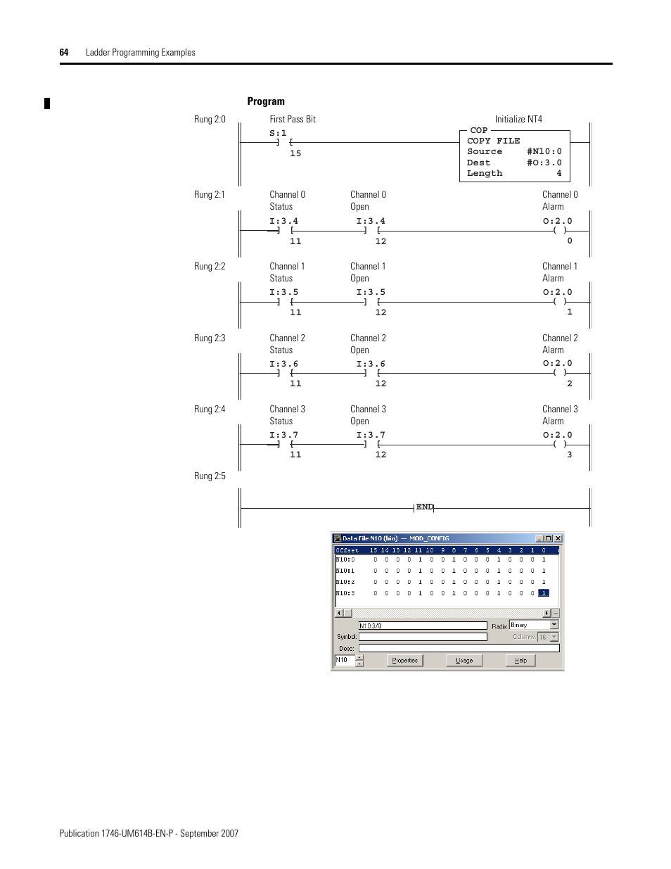 Rockwell Automation 1746-INT4 Thermocouple/MV Isolated/ User Manual User Manual | Page 64 / 116