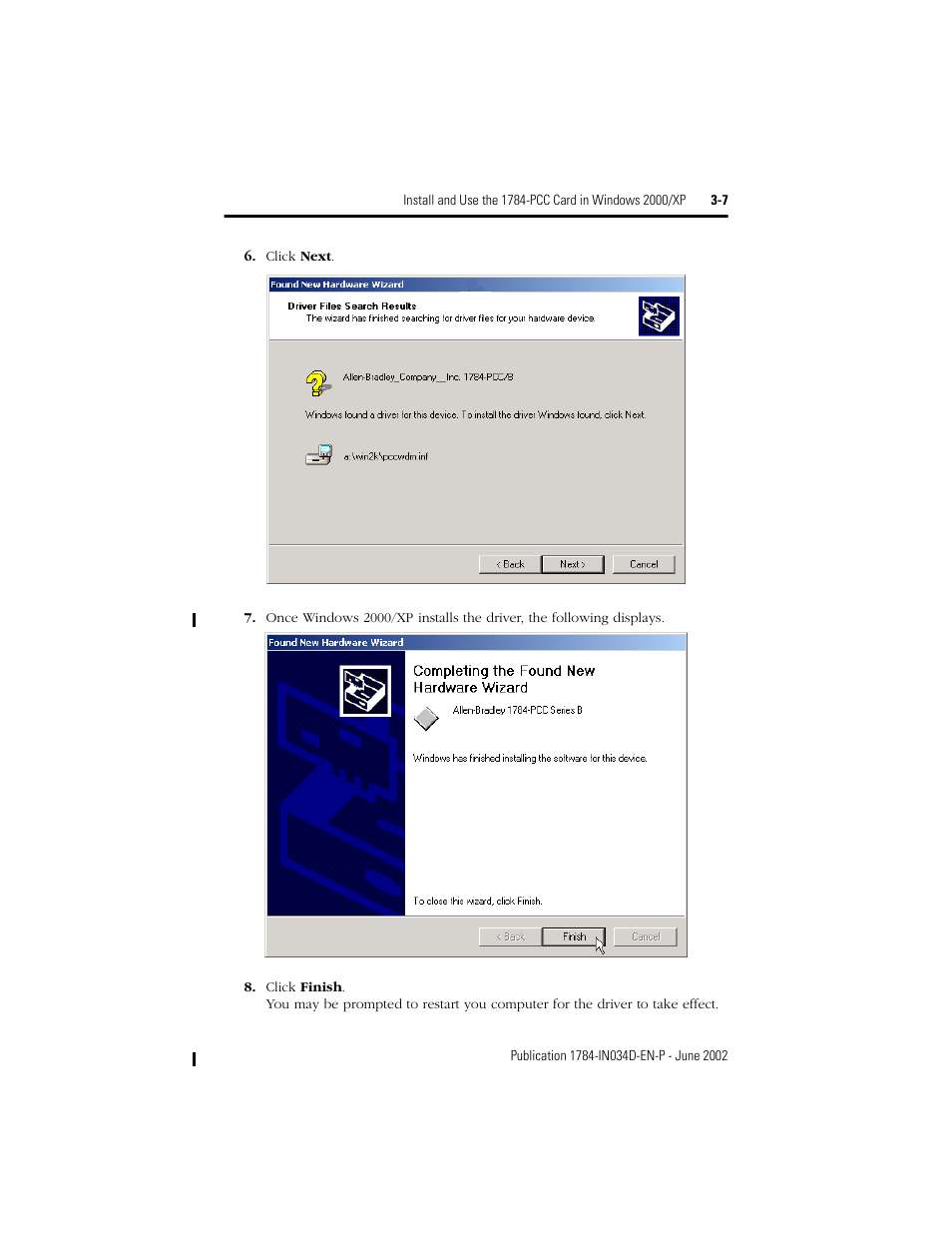 Rockwell Automation 1784-PCC ControlNet Communication Card Installation Instructions User Manual | Page 27 / 104
