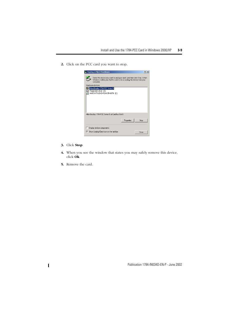 Rockwell Automation 1784-PCC ControlNet Communication Card Installation Instructions User Manual | Page 29 / 104