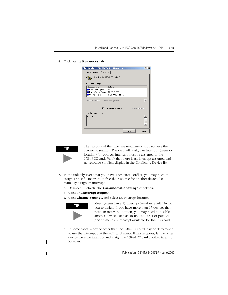 Rockwell Automation 1784-PCC ControlNet Communication Card Installation Instructions User Manual | Page 35 / 104