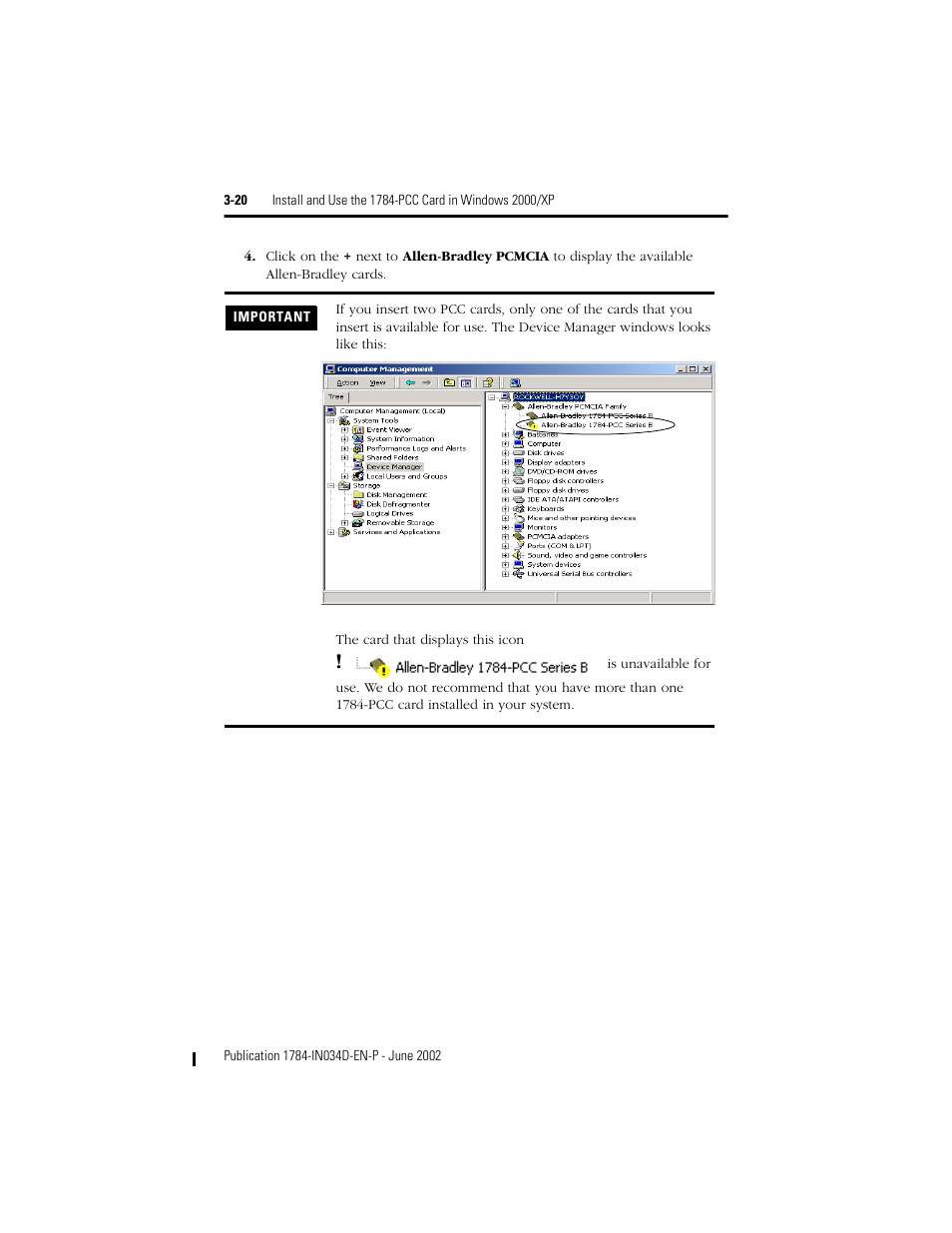 Rockwell Automation 1784-PCC ControlNet Communication Card Installation Instructions User Manual | Page 40 / 104