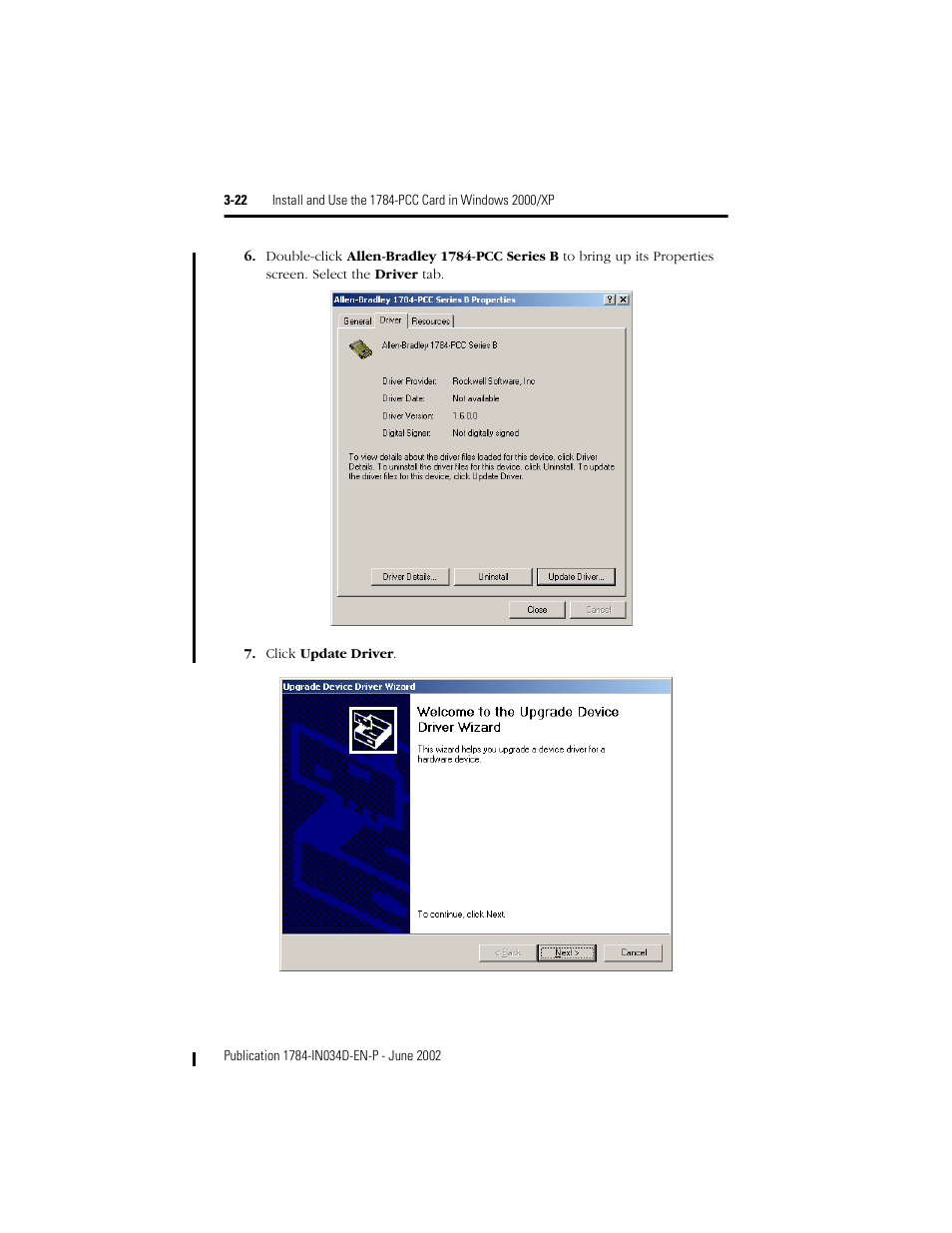 Rockwell Automation 1784-PCC ControlNet Communication Card Installation Instructions User Manual | Page 42 / 104