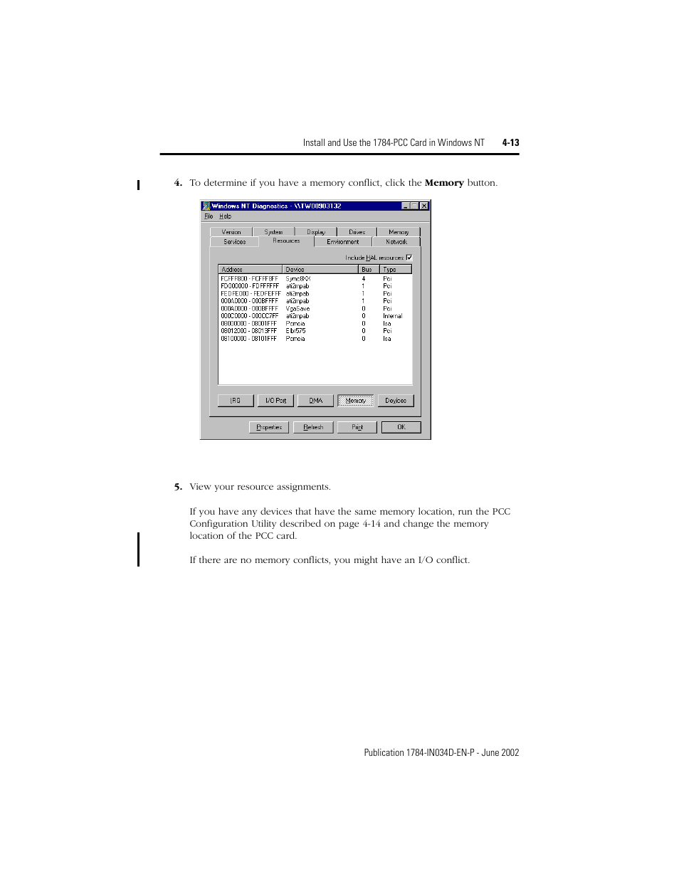 Rockwell Automation 1784-PCC ControlNet Communication Card Installation Instructions User Manual | Page 63 / 104