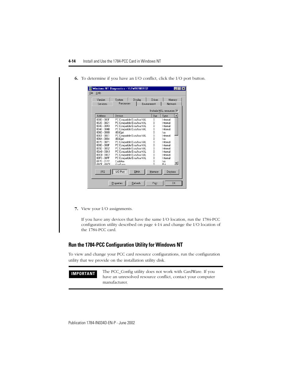 Rockwell Automation 1784-PCC ControlNet Communication Card Installation Instructions User Manual | Page 64 / 104