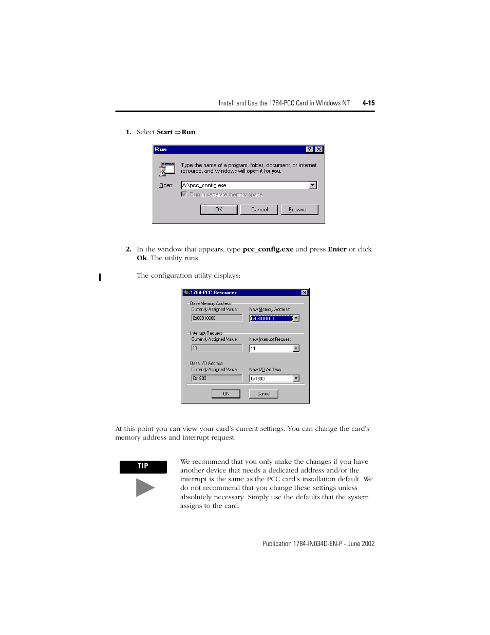 Rockwell Automation 1784-PCC ControlNet Communication Card Installation Instructions User Manual | Page 65 / 104
