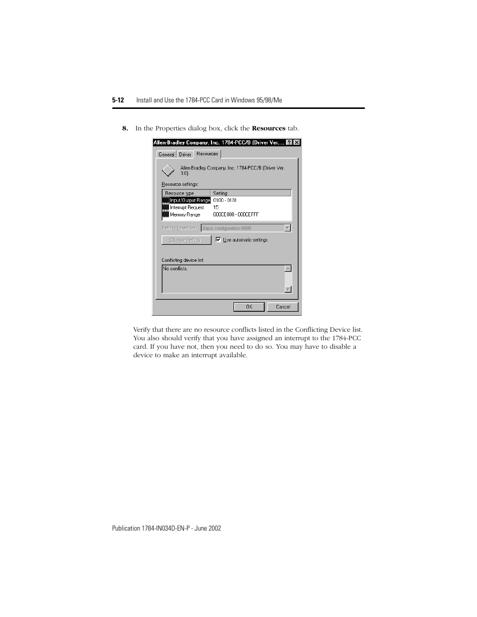 Rockwell Automation 1784-PCC ControlNet Communication Card Installation Instructions User Manual | Page 80 / 104