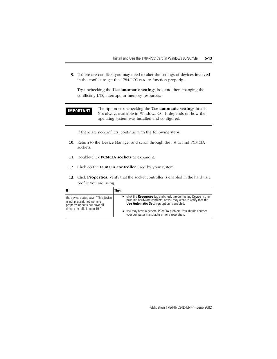 Rockwell Automation 1784-PCC ControlNet Communication Card Installation Instructions User Manual | Page 81 / 104