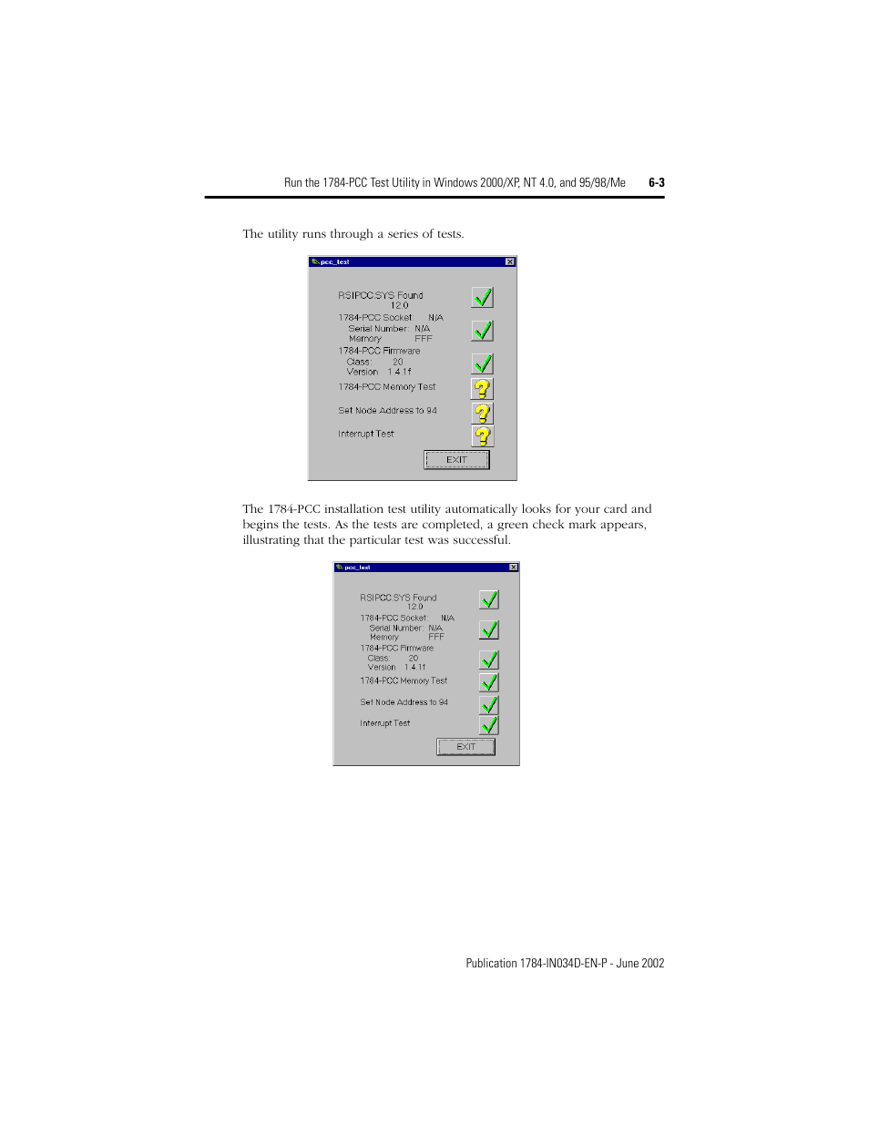 Rockwell Automation 1784-PCC ControlNet Communication Card Installation Instructions User Manual | Page 85 / 104