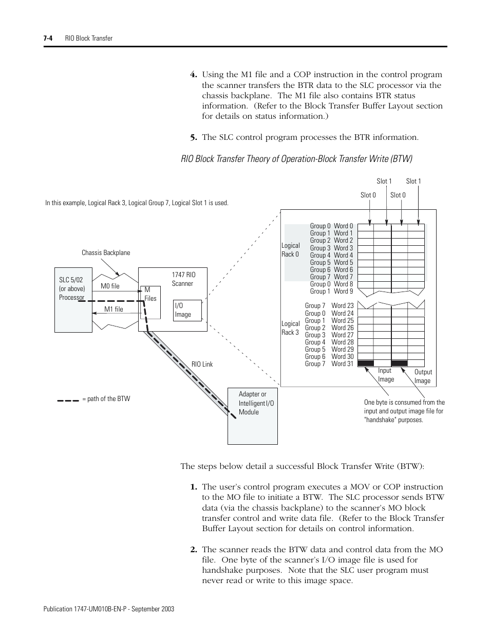 Rockwell Automation 1747-BSN Backup Scanner Module User Manual | Page 116 / 204