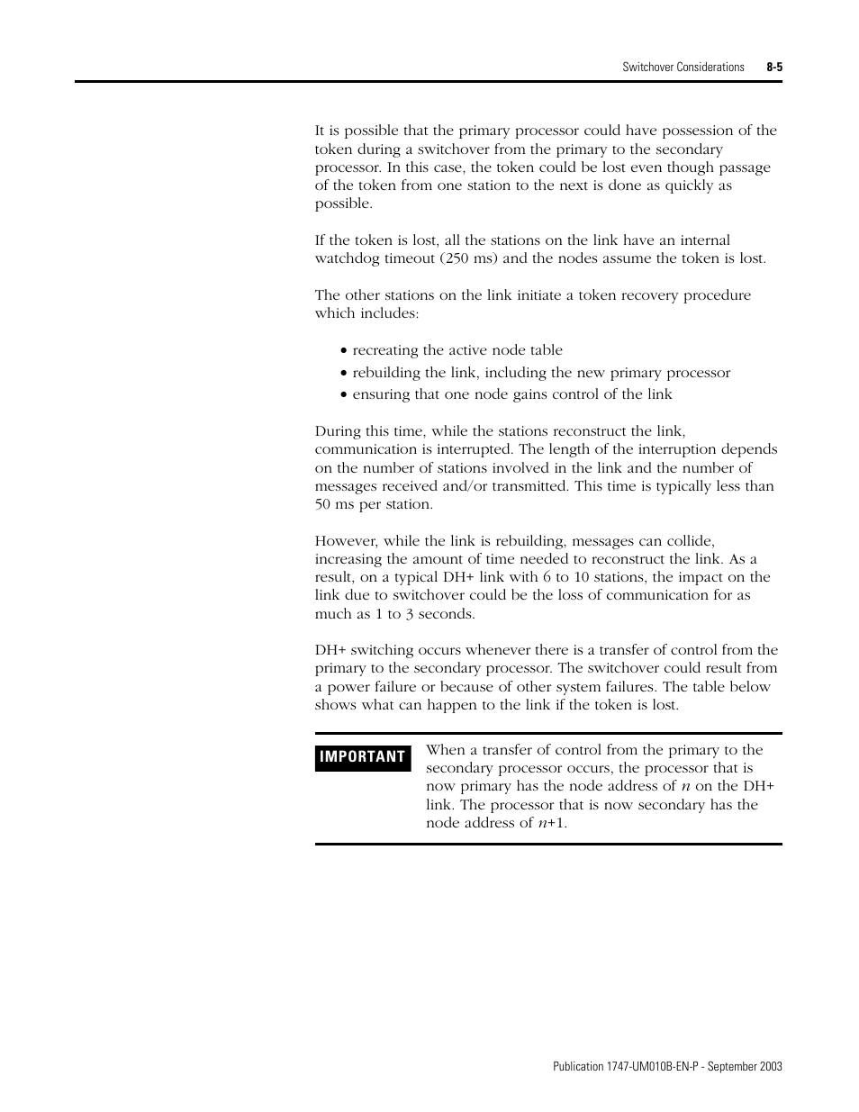 Rockwell Automation 1747-BSN Backup Scanner Module User Manual | Page 139 / 204