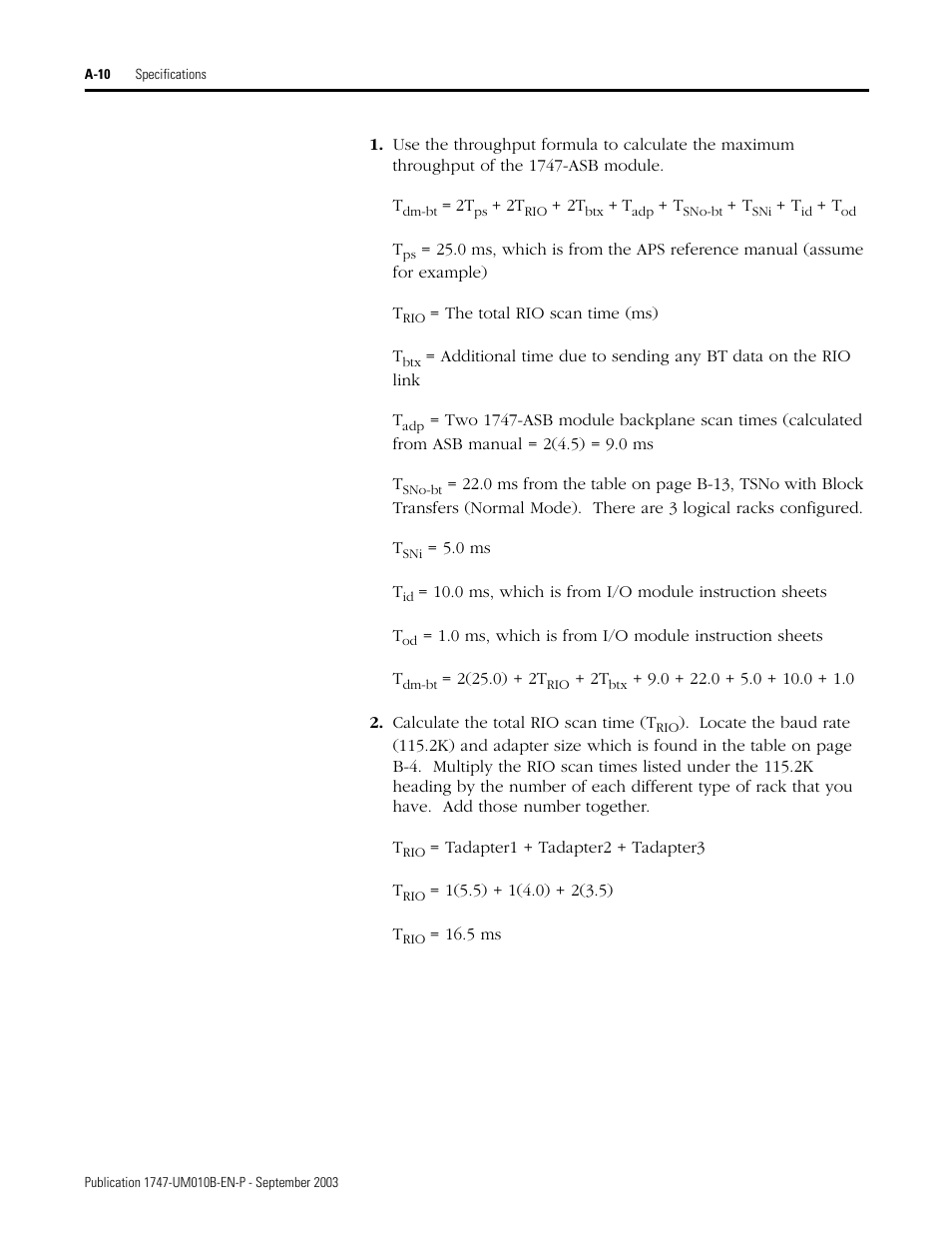 Rockwell Automation 1747-BSN Backup Scanner Module User Manual | Page 174 / 204