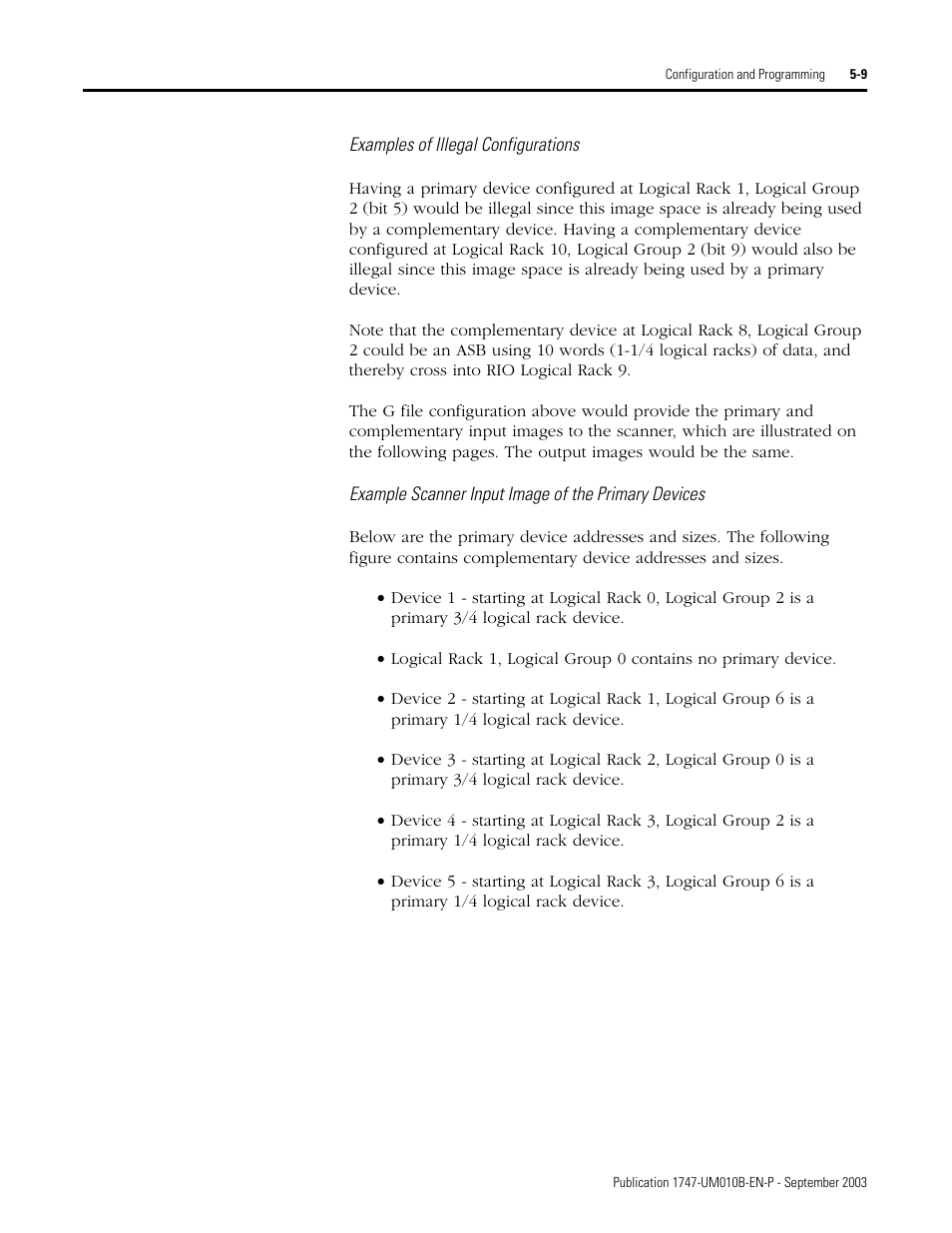 Rockwell Automation 1747-BSN Backup Scanner Module User Manual | Page 71 / 204